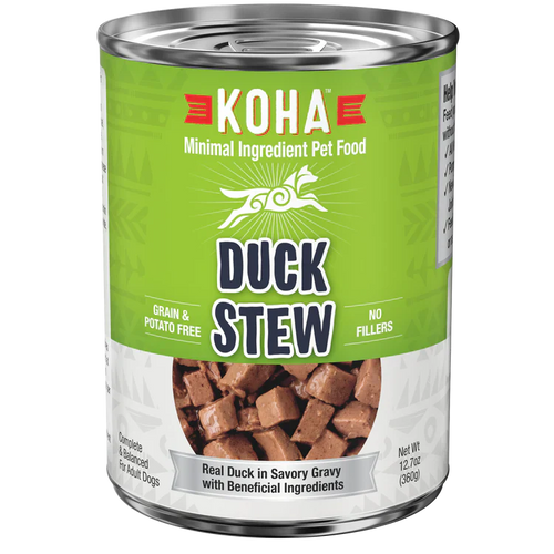 Koha Minimal Ingredient Duck Stew for Dogs