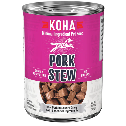 Koha Minimal Ingredient Pork Stew for Dogs