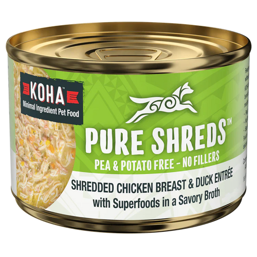 KOHA Dog GF Shredded Chicken Duck 12.5oz