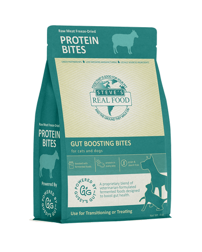 Steve's Lamb Protein Bites – Freeze-Dried Gut Health Treats for Dogs and Cats