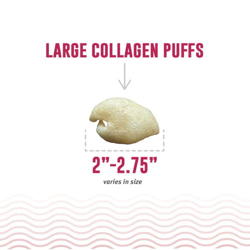 Icelandic+™ Beef Collagen Puffs with Cod Skin Treats for Small Dogs