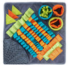 Messy Mutts Square Forage/Snuffle Mat Plus Lick Mat 16x16