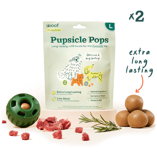 Woof Pupsicle Chicken Pops Refill