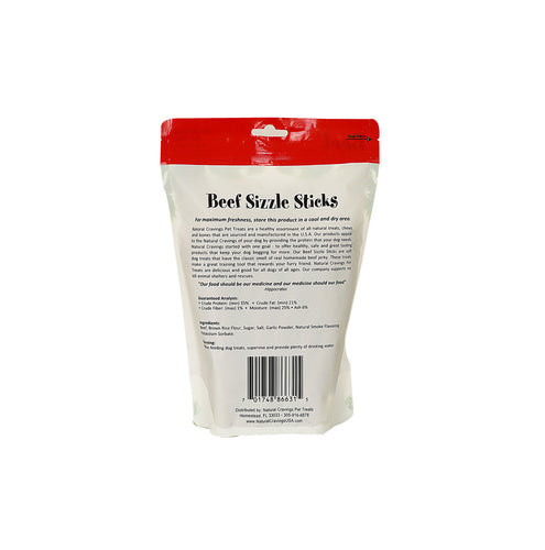 Natural Cravings Beef Sizzle Sticks Dog Treats