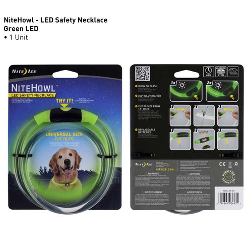 Nite Ize Nitehowl LED Safety Necklace (Orange)