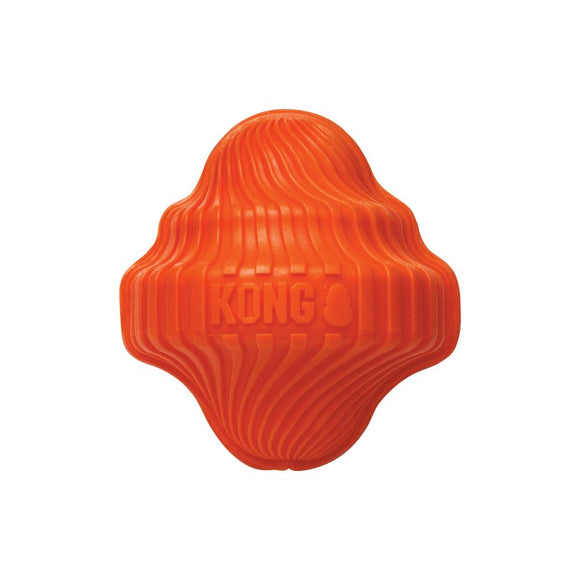 Kong Squeezz Orbitz Spin Top Dog Toy Assorted Small / Medium