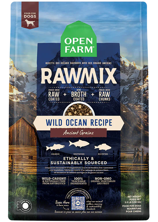 Open Farm Wild Ocean Ancient Grains RawMix for Dogs