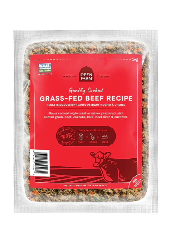 Open Farm Grass-Fed Beef Gently Cooked Recipe