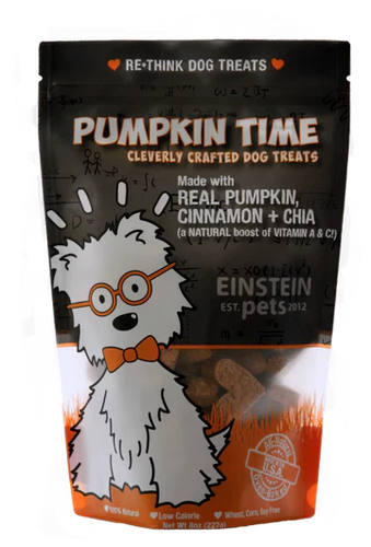 Einstein Pets Pumpkin Time Cleverly Crafted Dog Treats