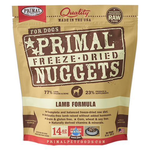 Primal Canine Freeze Dried Lamb