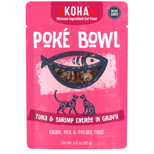 Koha Poke Bowl Tuna & Shrimp Entree Wet Cat Food