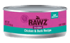 RAWZ Shredded Chicken & Duck Canned Cat Food