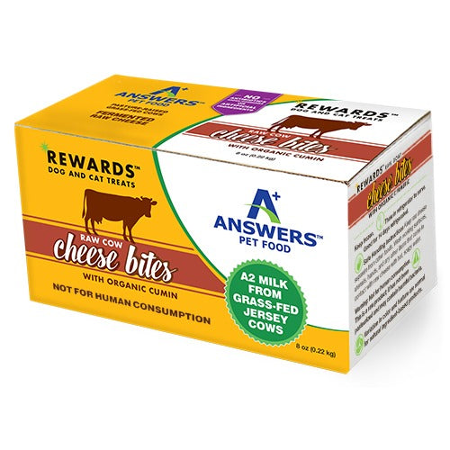 Answers Rewards Raw Cow Cheese Bites – Organic Turmeric with Black Pepper