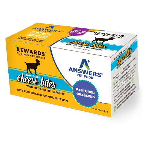 Answers Pet Food Raw Goat Cheese Mushroom 8oz