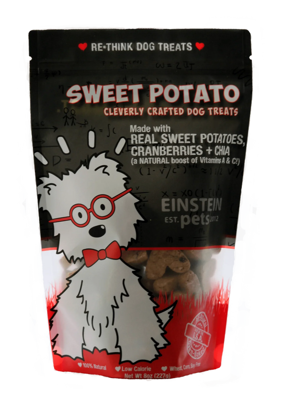 Einstein Pets Sweet Potato Cleverly Crafted Dog Treats