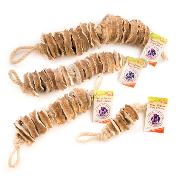 Snook's Sweet Potato Rope Chew For Dogs