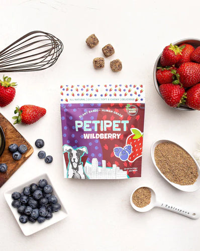 PETIPET Wildberry Whole Food Dog Treats