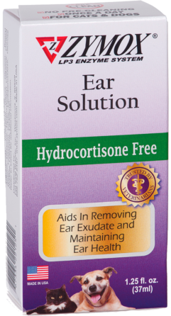 ZYMOX Enzymatic Ear Solution Hydrocortisone Free