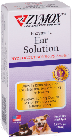 Zymox Ear Solution with Hydrocortisone