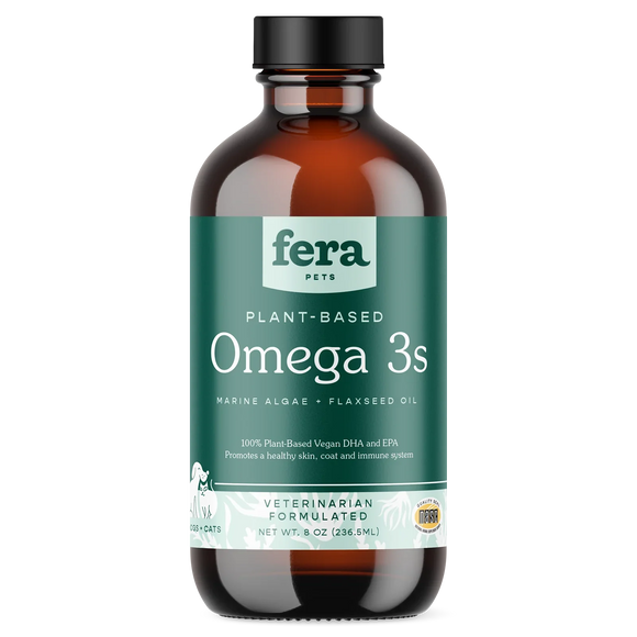 Fera Vegan Omega-3 Algae Oil for Dogs & Cats