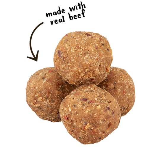 Cloud Star Wag More Bark Less Meatballs: Beef Dog Treats