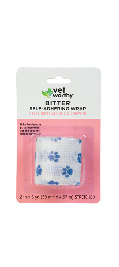 Vet Worthy Bitter Pet Adhering Wrap