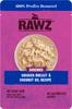 RAWZ Shredded Chicken Breast & Coconut Oil Wet Cat Food