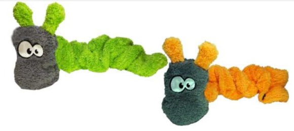 Cycle Dog Duraplush Fuzzies Coil Caterpillar Orange MED