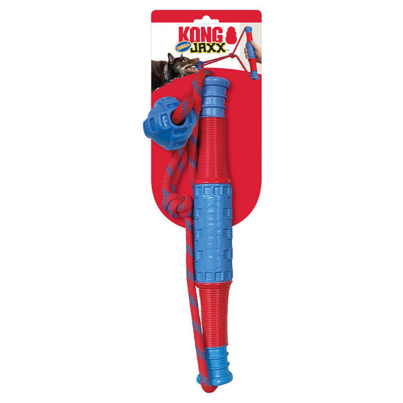 KONG Jaxx Mega Tug Blue Dog Toy