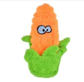 Cycle Dog Duraplush Unstuffed Ear of Corn Dog Toy