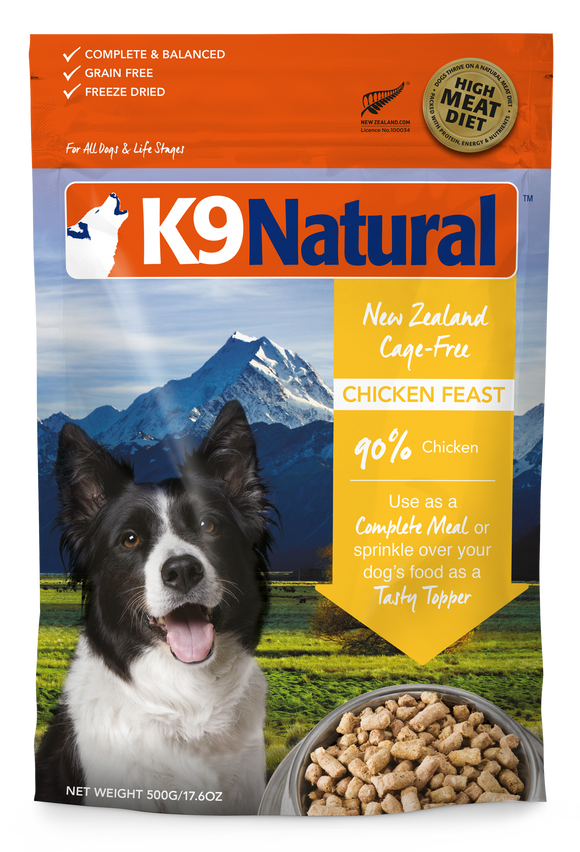 K9 Natural Freeze Dried Chicken Feast (3.5oz)