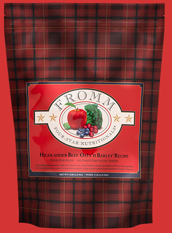 Fromm Four-Star Highlander Beef, Oats, 'n Barley® Recipe Dog Food