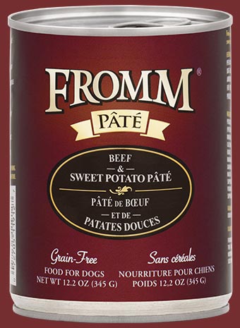 Fromm Grain-Free Beef & Sweet Potato Pâté Dog Food