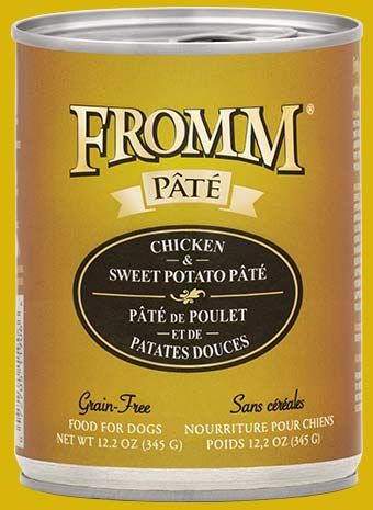 Fromm Grain-Free Chicken & Sweet Potato Pâté Dog Food