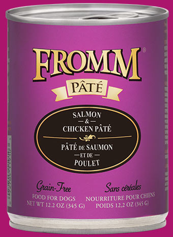 Fromm Grain-Free Salmon & Chicken Pâté Dog Food