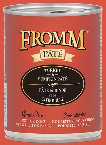 Fromm Grain-Free Turkey & Pumpkin Pâté Dog Food