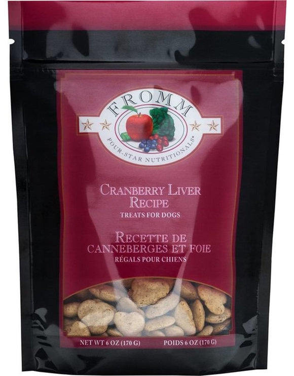 Fromm Four-Star Cranberry Liver Dog Treats