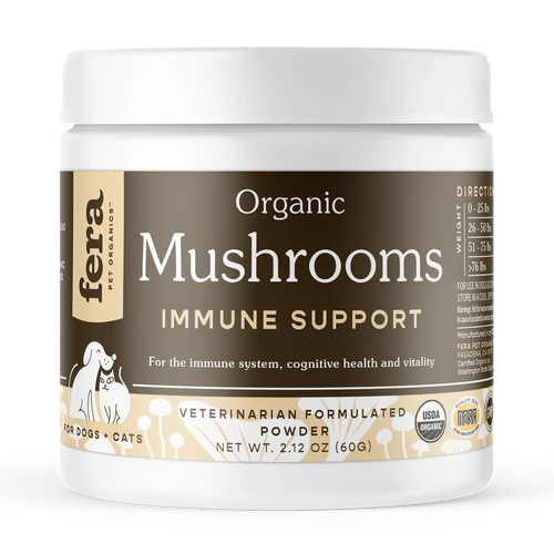 Fera Organic Mushrooms Immune Support for Dogs & Cats