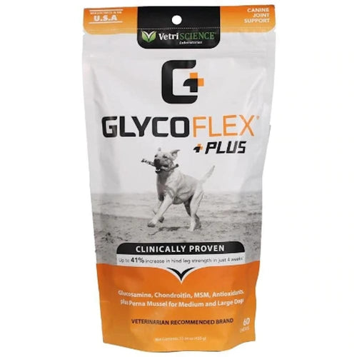 VetriScience GlycoFlex® Plus Hip & Joint Supplement for Dogs Chew Bacon Flavor