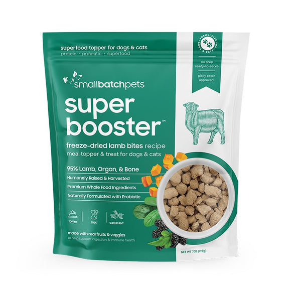 Smallbatch Freeze Dried Super Booster Lamb BItes (7 oz)