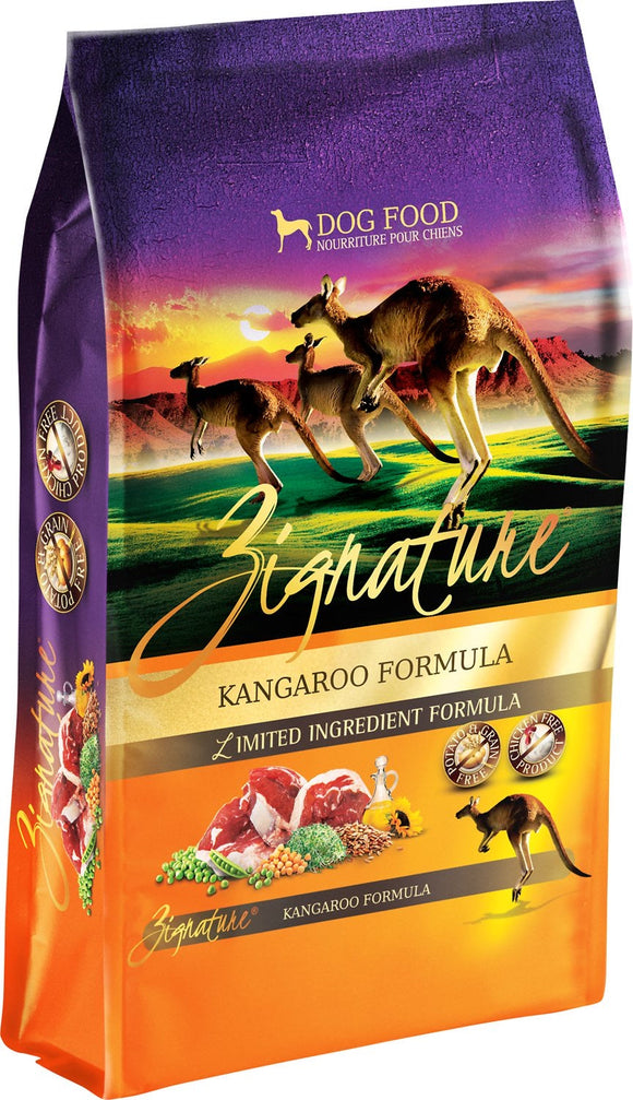 Zignature Limited Ingredient Diet Kangaroo Formula Dry Dog Food