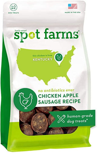 Spot Farms Chicken Apple Sausage Dog Treats