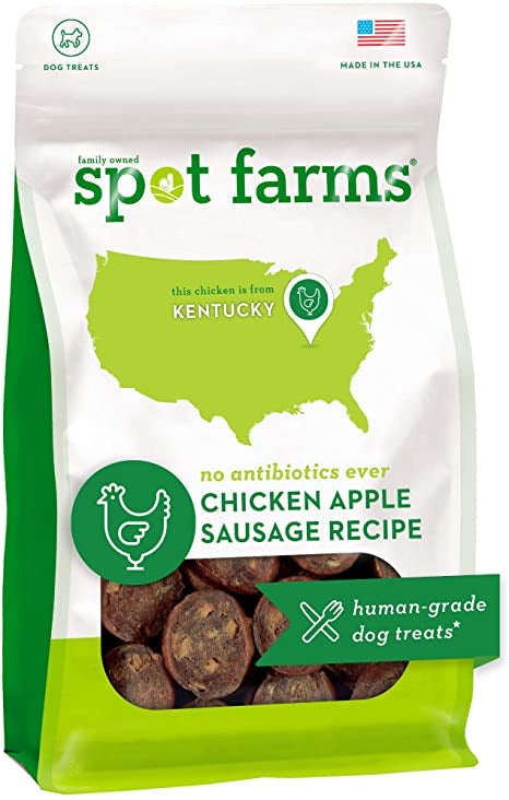 Spot Farms Chicken Apple Sausage Dog Treats