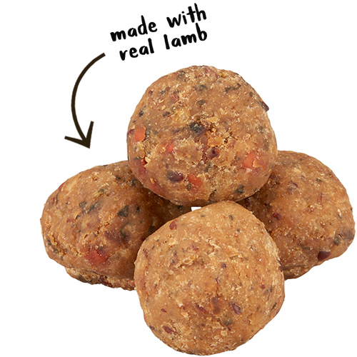 Cloud Star Wag More Bark Less Meatballs: Lamb Dog Treats