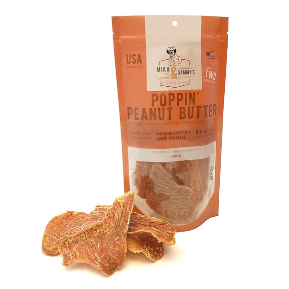 Mika & Sammy's Poppin' Peanut Butter Dog Treats