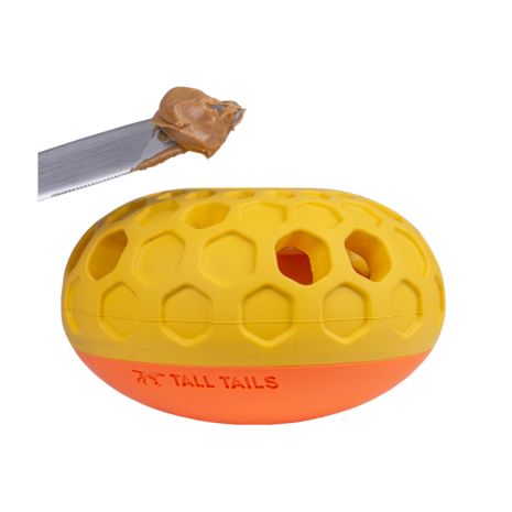 Tall Tails Natural Rubber Bee Hive Reward Dog Toy