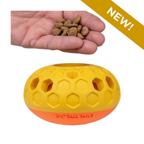 Tall Tails Natural Rubber Bee Hive Reward Dog Toy