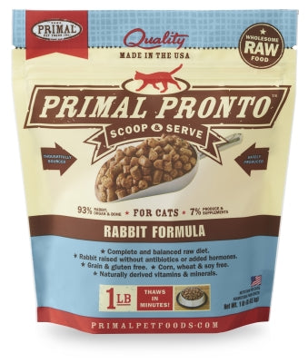 Primal Pet Foods Feline Raw Frozen Pronto