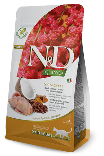 Farmina N&D Quinoa Skin & Coat Quail Cat Food