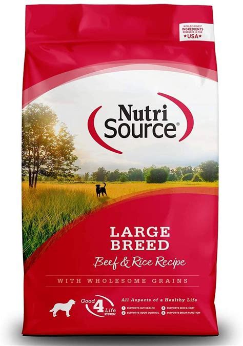 KLN NutriSource Large Breed Beef & Rice Recipe